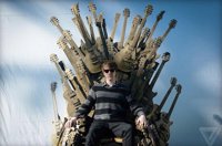 Gibson construye un Trono de Hierro con guitarras