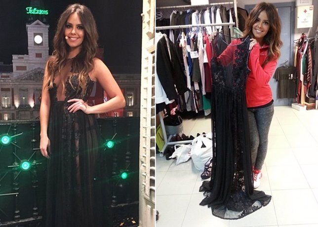 Charo Ruiz, diseñadora del vestido de Pedroche: Fue ella libremente modelo