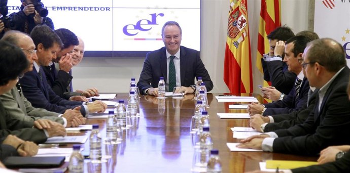 Fabra preside la constitución del Consejo Valenciano de Emprendedores.