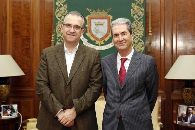 Enrique Maya y Jesús María Arlabán.