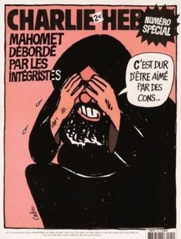 Caricatura de Mahoma del semanario Charlie Hebdo