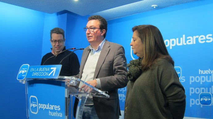 El presidente del PP de Huelva, Manuel Andrés González.