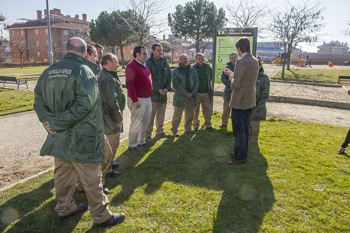 Patrulla verde en Boadilla