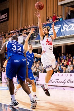 Sergio Llull en el Morabanc Andorra - Real Madrid