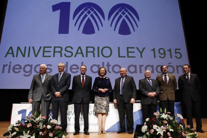 Clausura del centenario de la ley de Riegos del Alto Aragón