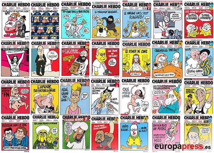 Homenajes a Charlie Hebdo