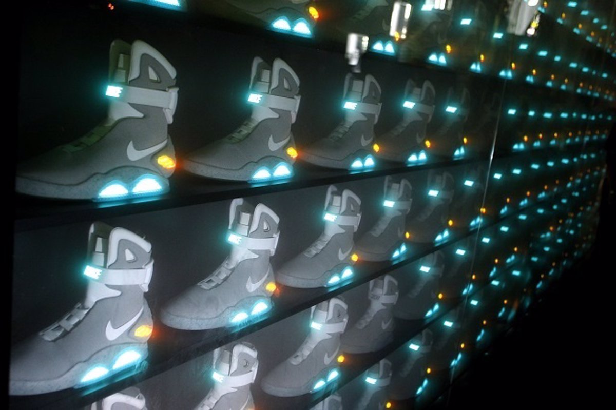 Las Nike Air MAG Marty McFly en 'Regreso se venderán en