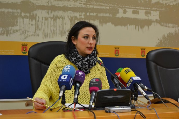 La portavoz en rueda de prensa