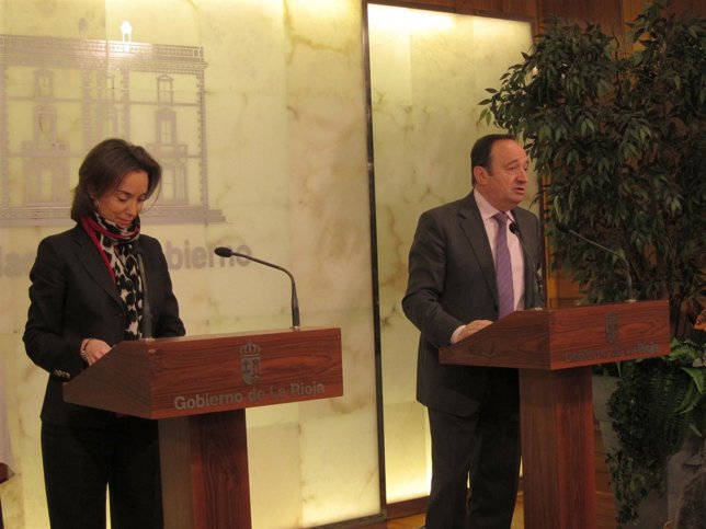 Sanz y Gamarra, en la presentación de la Ley de Capitalidad