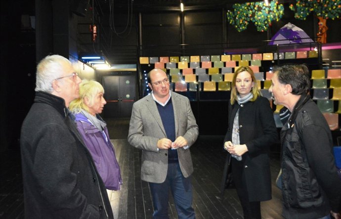 El consejero Pedro Antonio Sánchez en PupaClown