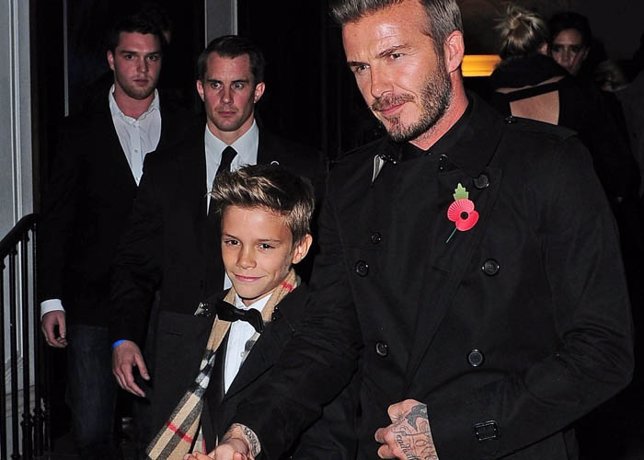 Romeo beckham david beckham 