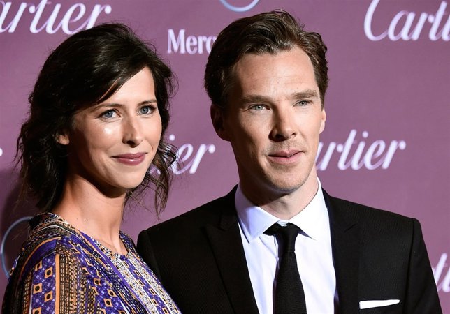 Benedict Cumberbatch y su novia Sophie Hunter 