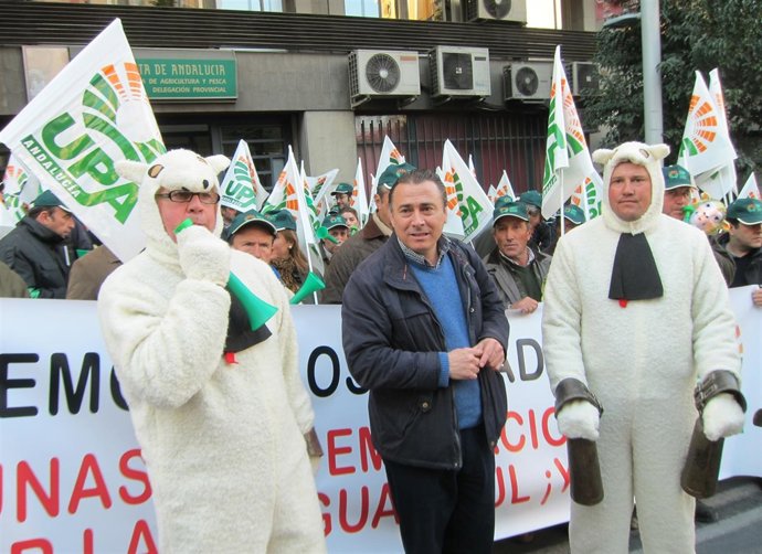 Movilización de UPA-A en Jaén