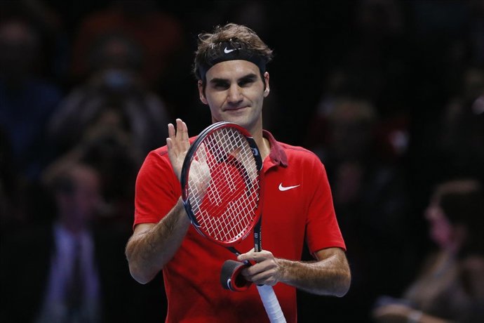 El tenista suizo Roger Federer