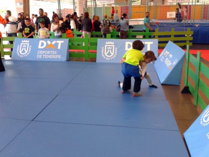 Lucha canaria en el PIT