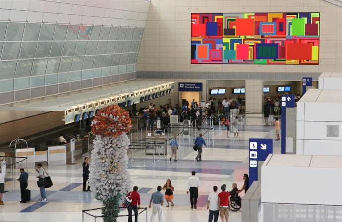 Terminal internacional del aeropuerto de Dallas 