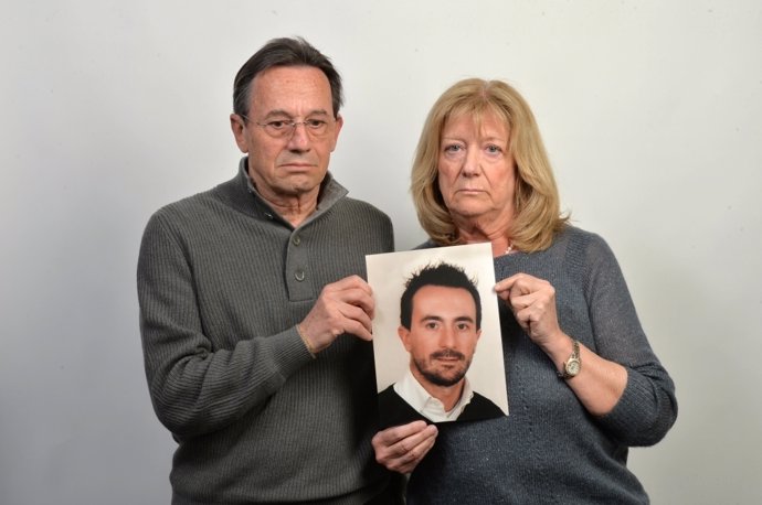 Padres del joven italiano Fabio Polato, fallecido en Gran Canaria