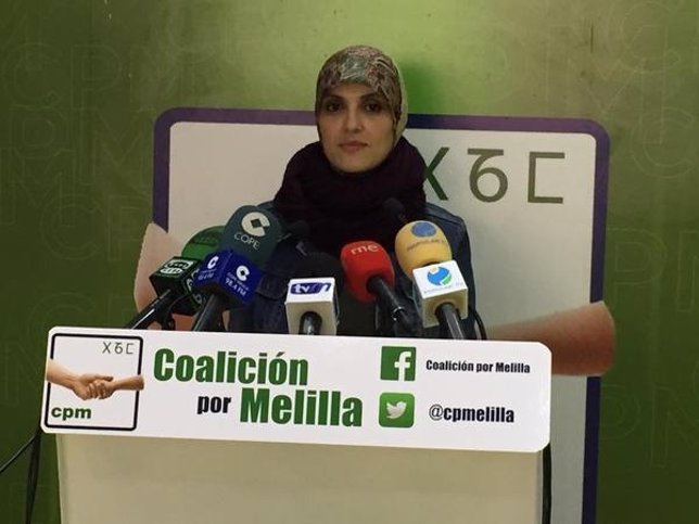 Salima Abdeslam, diputada de CPM en la Asamblea de Melilla