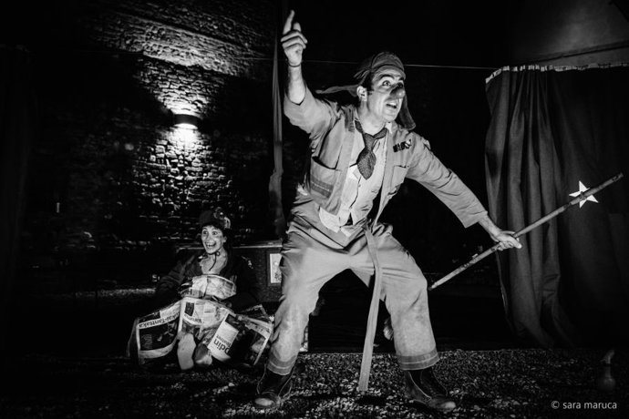 Escena de 'Welcome', de Immaginario Teatro