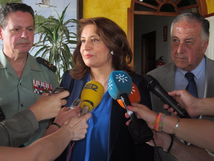 La delegada del Gobierno en Andalucía, Carmen Crespo. 