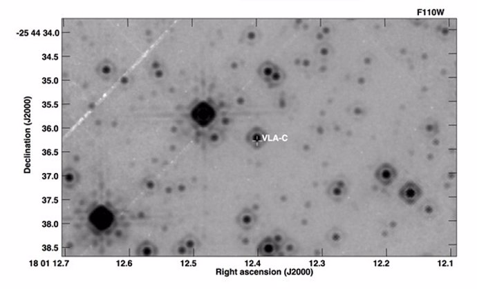 Imagen del telescopio Hubble utilizada por investigadores de la UJA