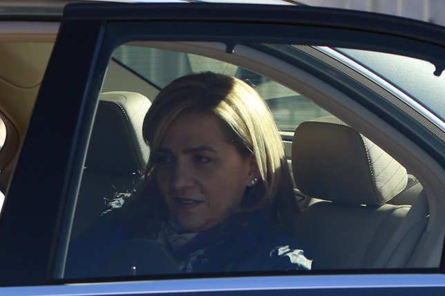 Infanta cristina en el banquillo 