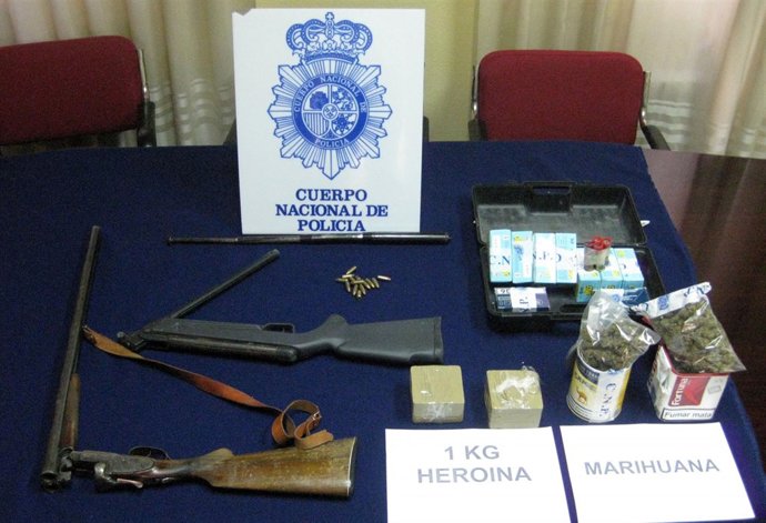 Ocho detenidos en una operación contra el tráfico de droga