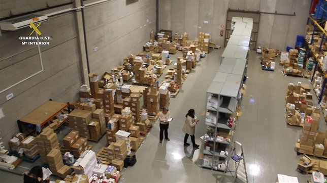 Tráfico ilegal de medicamentos en España.