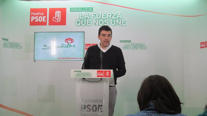 El portavoz del PSOE en el Parlamento andaluz, Mario Jiménez.