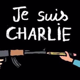Viñeta de apoyo a 'Je suis Charlie'