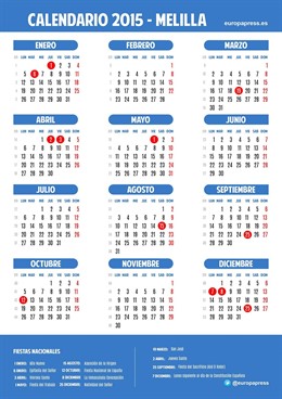Calendario laboral de Melilla