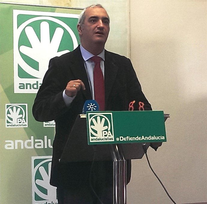 El secretario general del PA, Antonio Jesús Ruiz