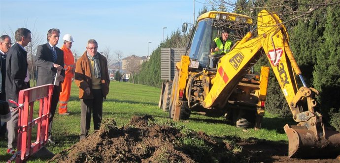 Inicio de las obras del carril bici