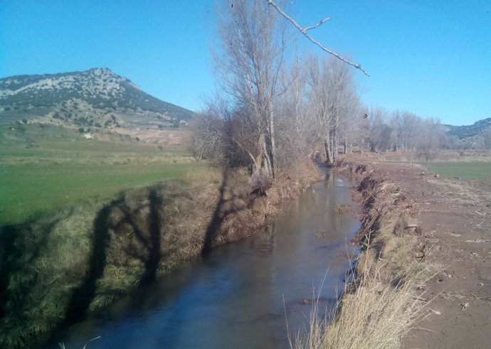 El río Manubles en Torrelapaja.