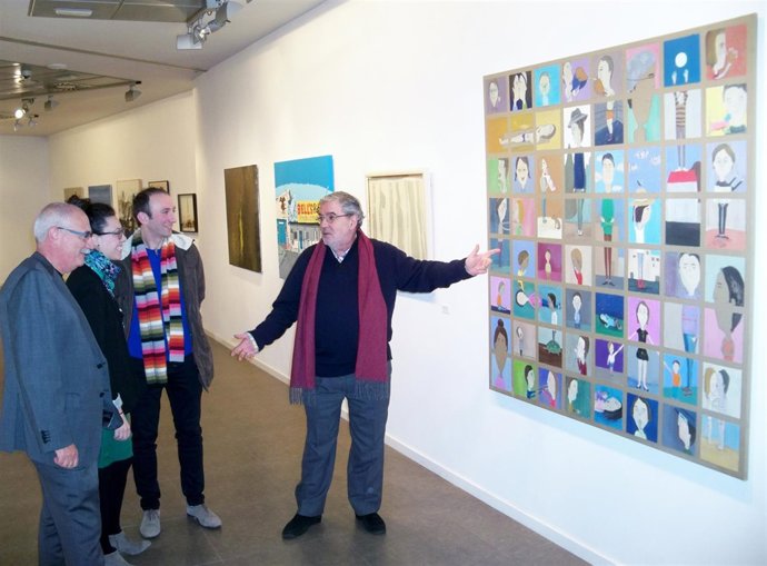 Luis Garcia Bandrés y Antonio Abad (mas dos artistas)