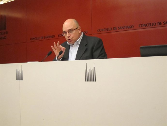 Paco Reyes, portavoz del grupo socialista en el Ayuntamiento