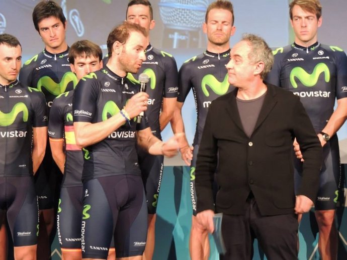 Alejandro Valverde, ciclista del Movistar