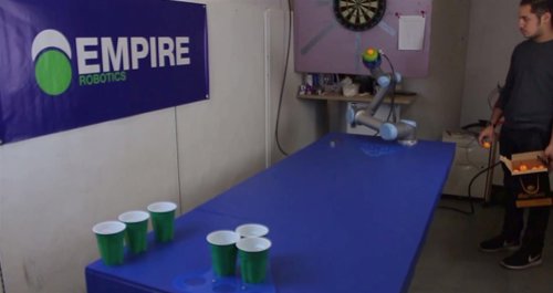 Robot capaz de lanzar bolas