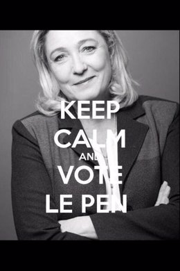 Fotografía publicada por Jean Marie Le Pen