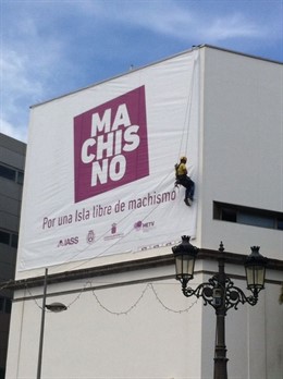 Mural de la campaña