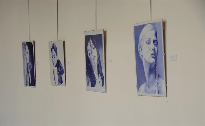 Algunas de las obras de la muestra