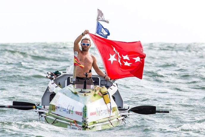 El remero madrileño Antonio de la Rosa