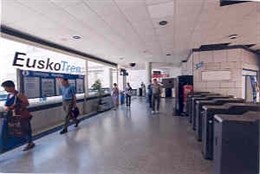 Estación de Euskotren.