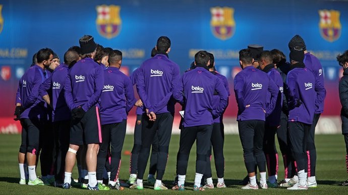 Entrenamiento Barcelona