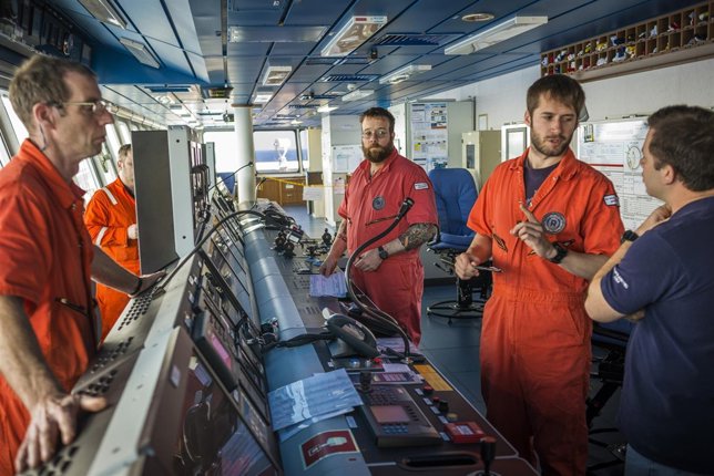 Plataforma de extracción de petroleo