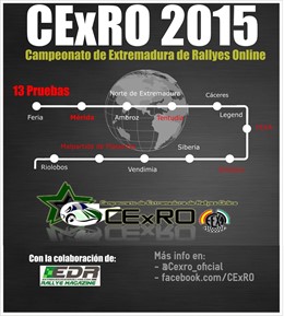 Campeonato de Extremadura de rallyes online