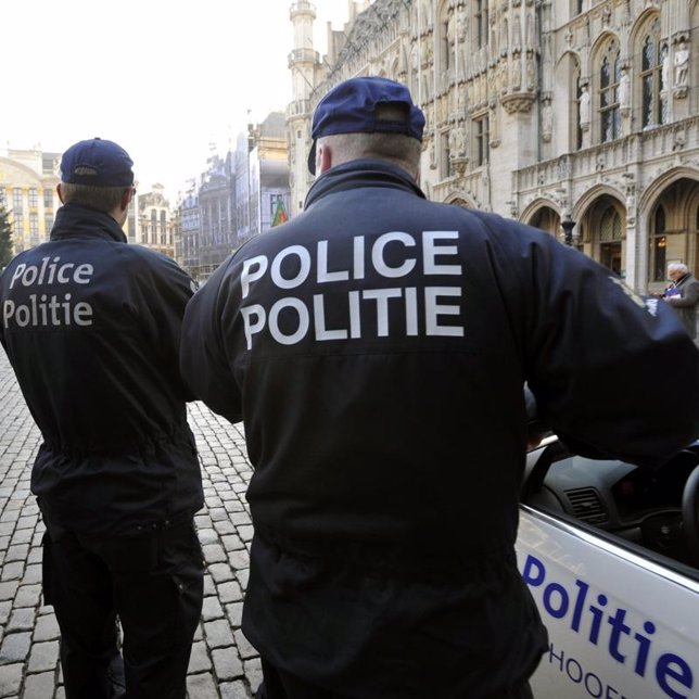 Agentes de la policía de Bélgica