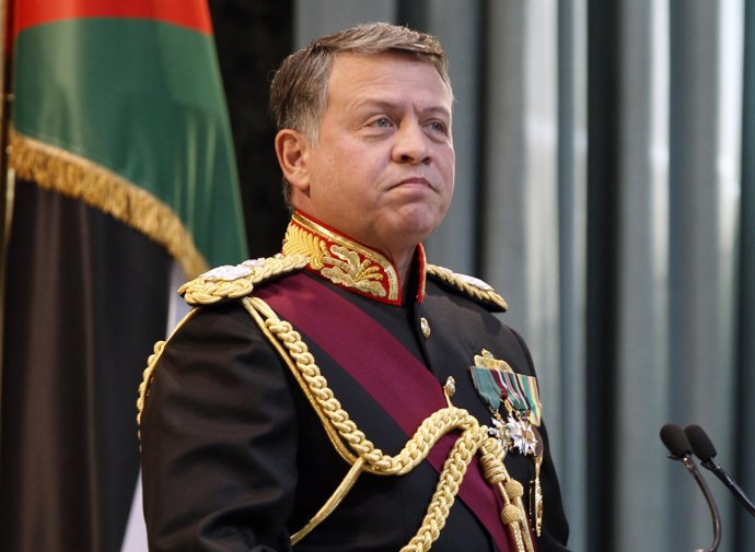 Abdullah II rey de jordania