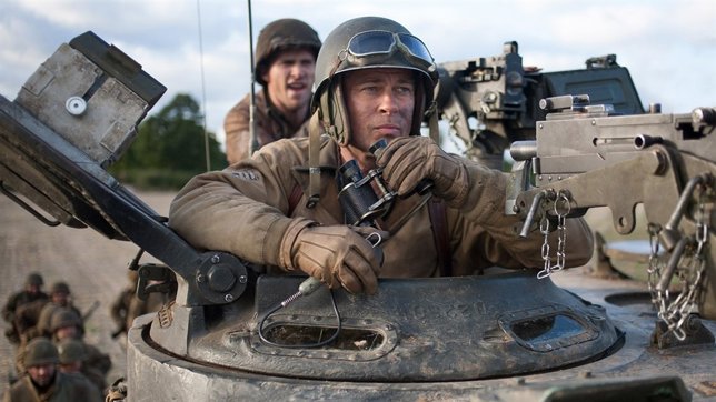 Brad Pitt en Fury
