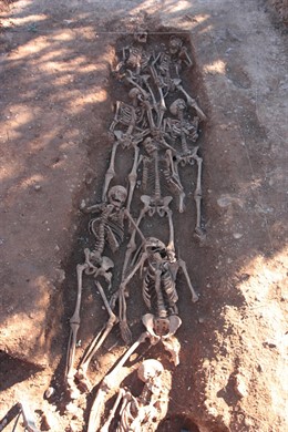 Imagen de la excavación.